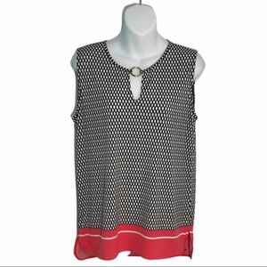 Jones New York Signature Sleeveless Blouse